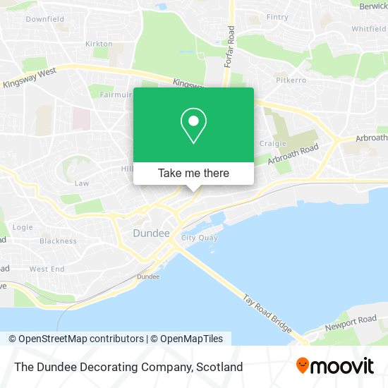 The Dundee Decorating Company map
