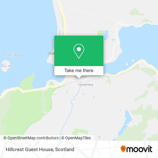 Hillcrest Guest House map