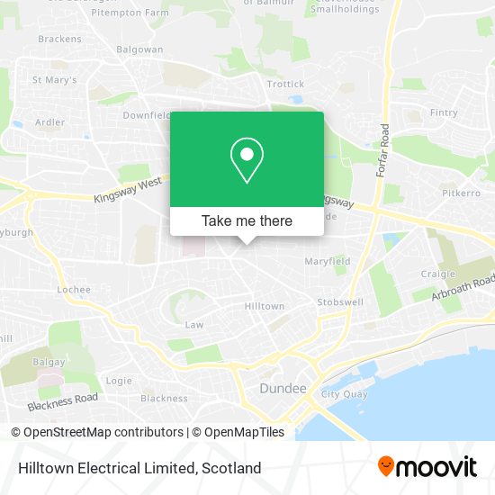 Hilltown Electrical Limited map