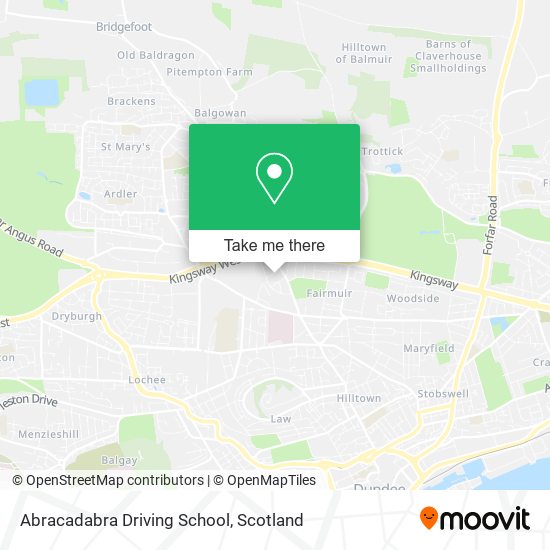 Abracadabra Driving School map
