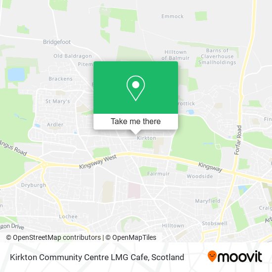 Kirkton Community Centre LMG Cafe map