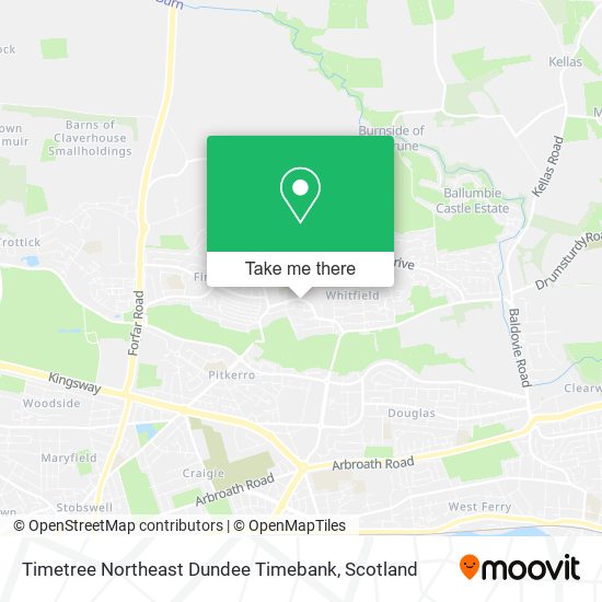 Timetree Northeast Dundee Timebank map