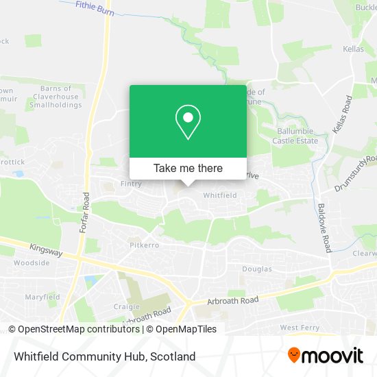 Whitfield Community Hub map
