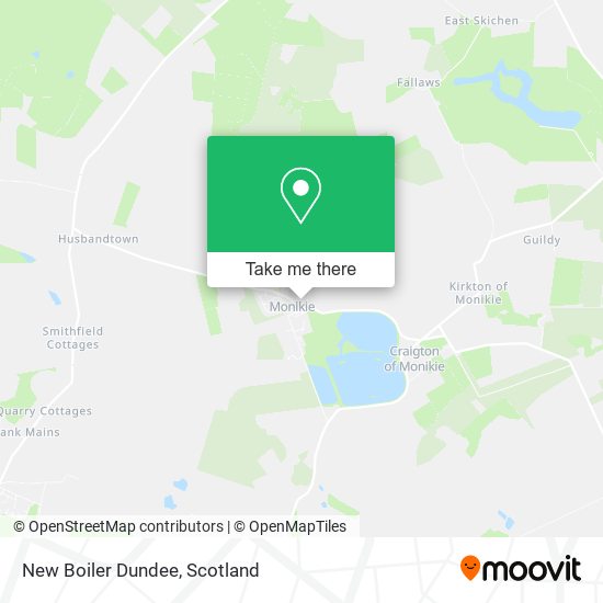 New Boiler Dundee map