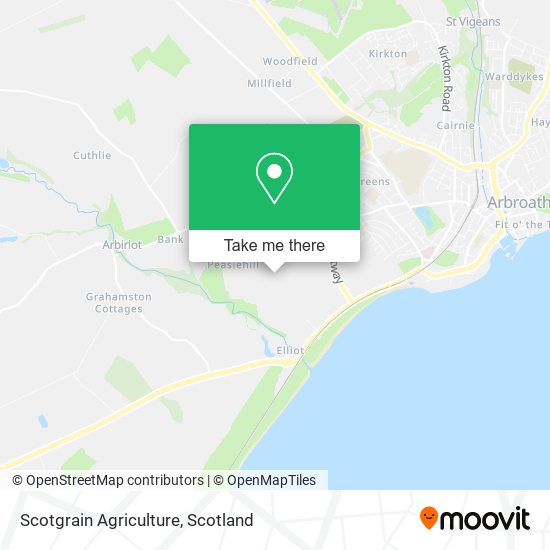 Scotgrain Agriculture map