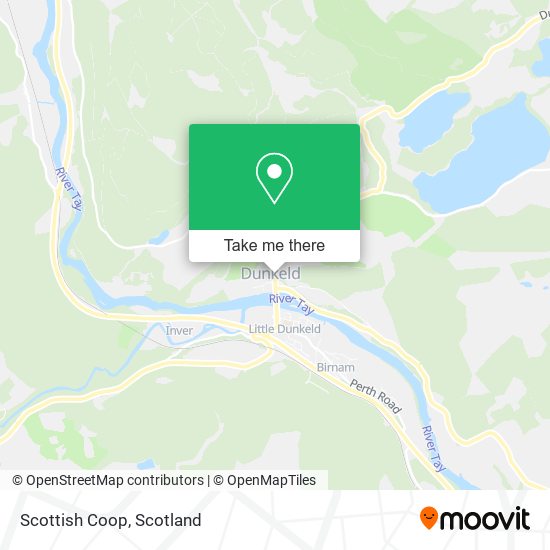 Scottish Coop map