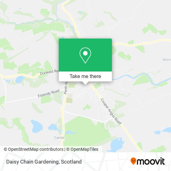Daisy Chain Gardening map