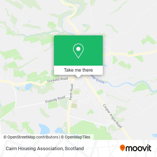 Cairn Housing Association map