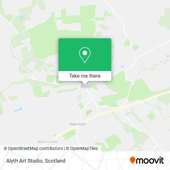 Alyth Art Studio map