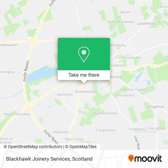 Blackhawk Joinery Services map