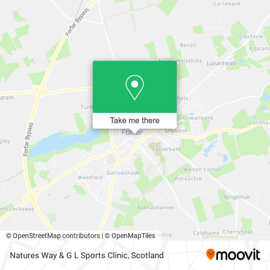 Natures Way & G L Sports Clinic map