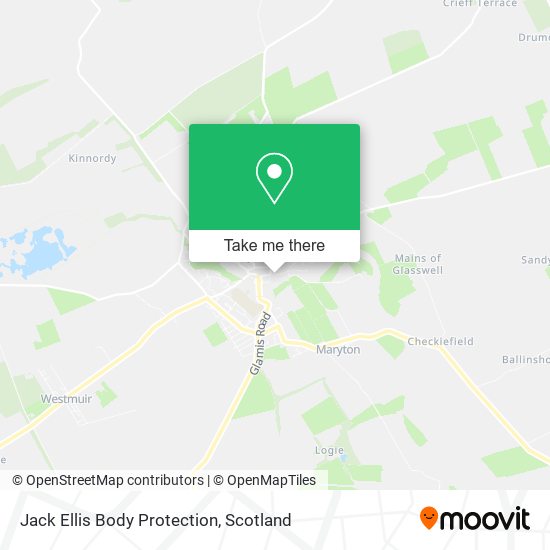 Jack Ellis Body Protection map