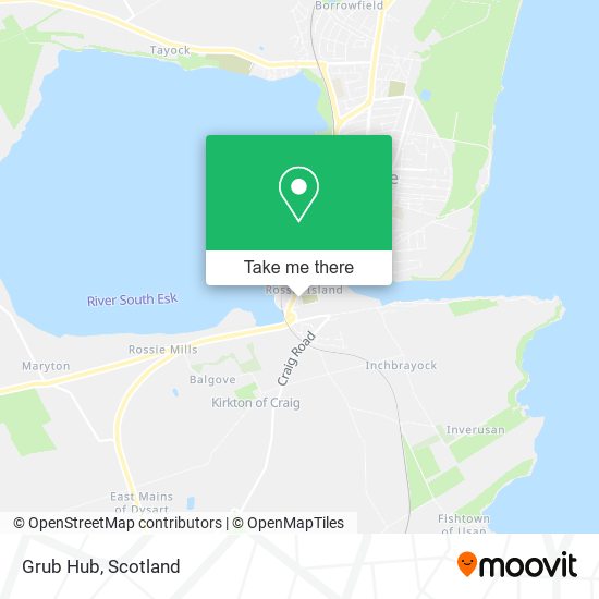 Grub Hub map