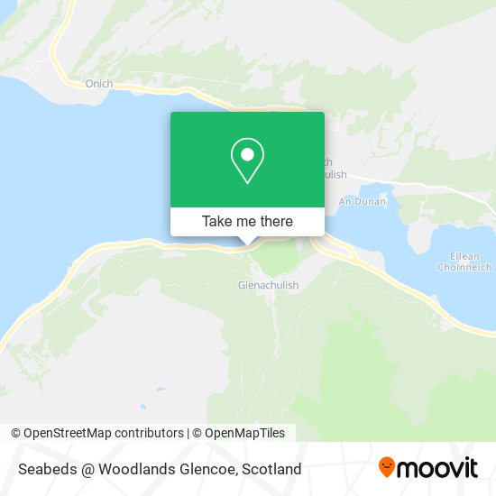 Seabeds @ Woodlands Glencoe map