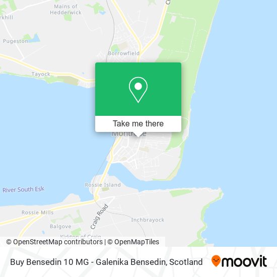 Buy Bensedin 10 MG - Galenika Bensedin map