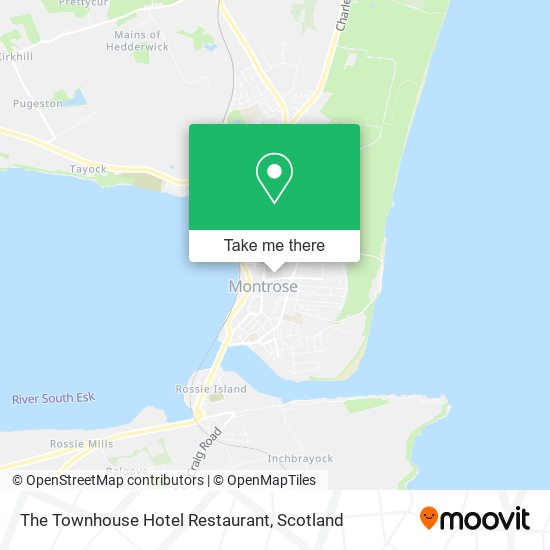 The Townhouse Hotel Restaurant map