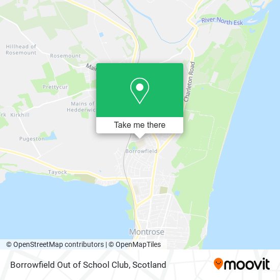 Borrowfield Out of School Club map