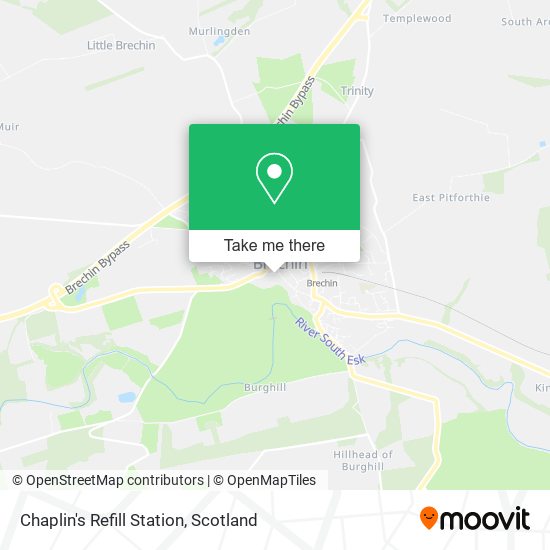 Chaplin's Refill Station map