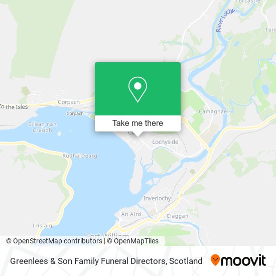 Greenlees & Son Family Funeral Directors map