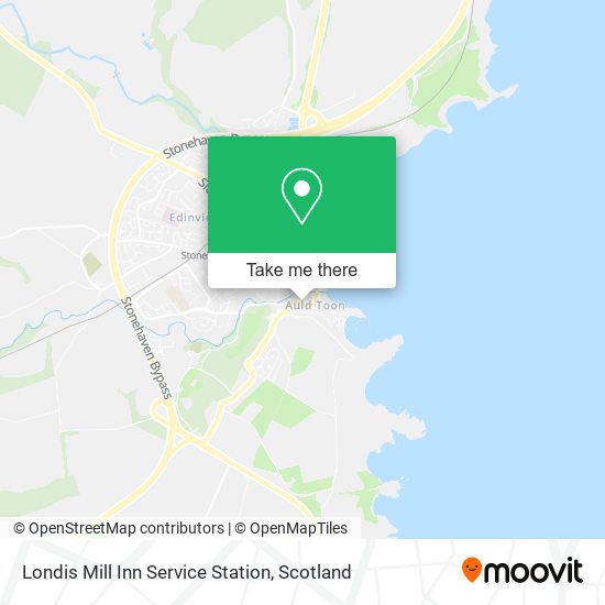 Londis Mill Inn Service Station map