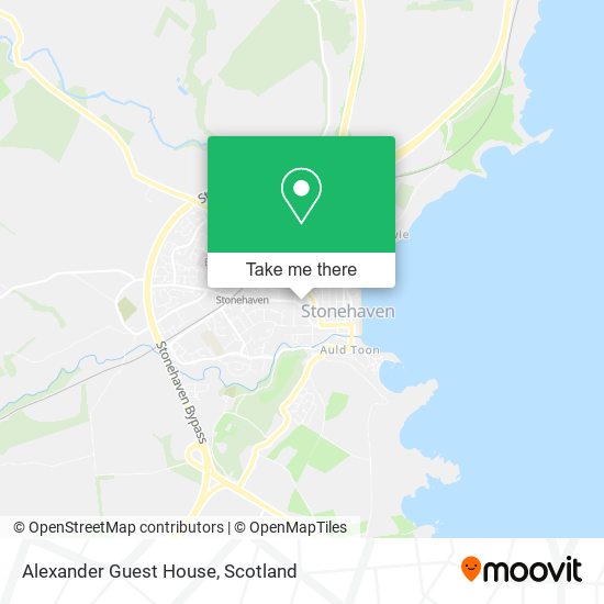 Alexander Guest House map