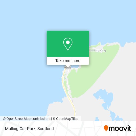 Mallaig Car Park map