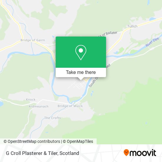 G Croll Plasterer & Tiler map