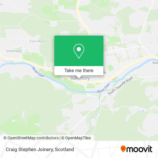 Craig Stephen Joinery map