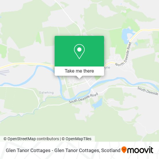 Glen Tanor Cottages - Glen Tanor Cottages map