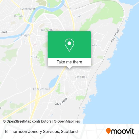 B Thomson Joinery Services map