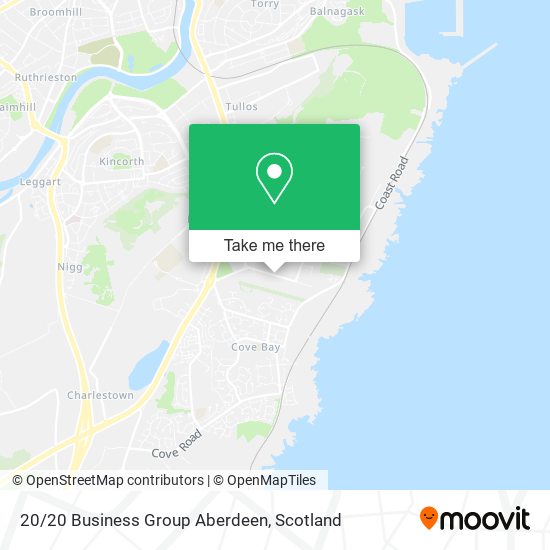20/20 Business Group Aberdeen map