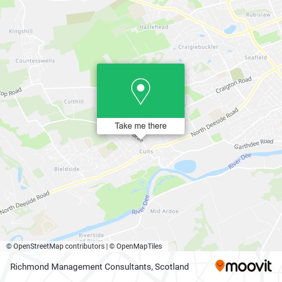 Richmond Management Consultants map