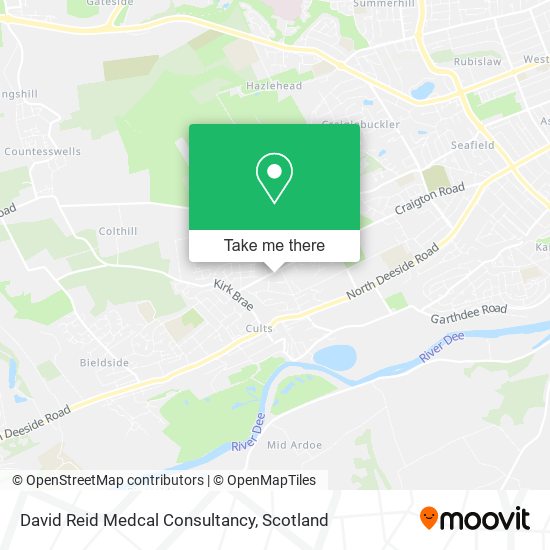 David Reid Medcal Consultancy map