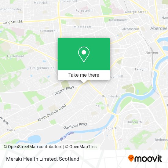 Meraki Health Limited map