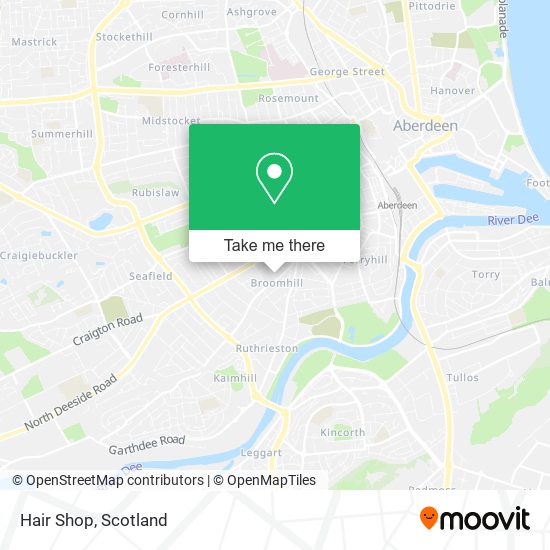 Hair Shop map