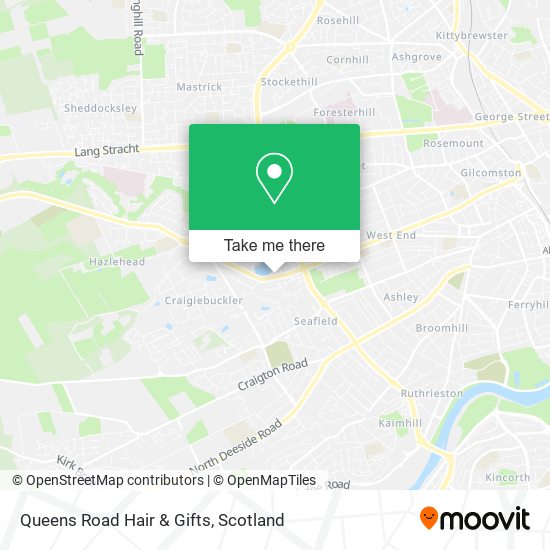 Queens Road Hair & Gifts map