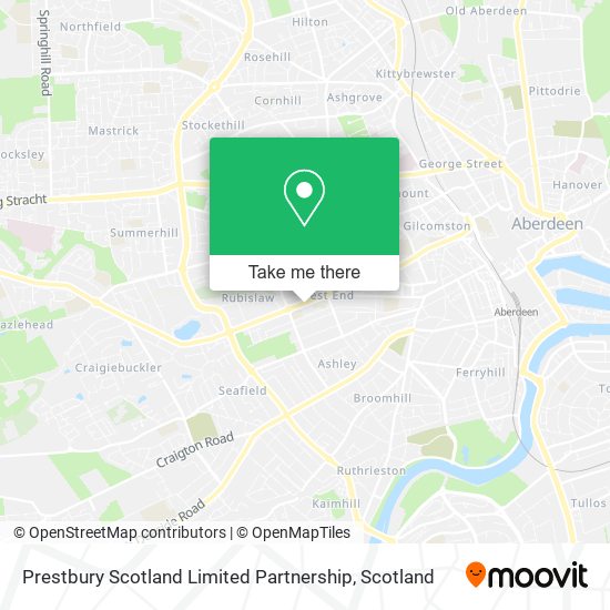 Prestbury Scotland Limited Partnership map