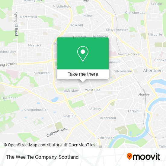 The Wee Tie Company map