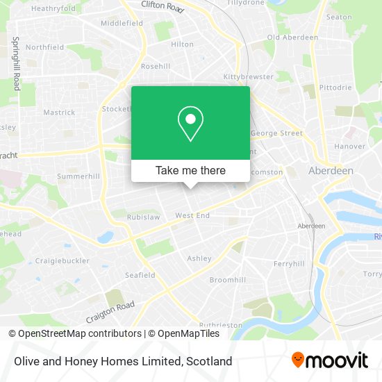 Olive and Honey Homes Limited map