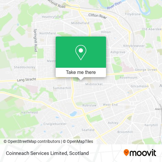 Coinneach Services Limited map