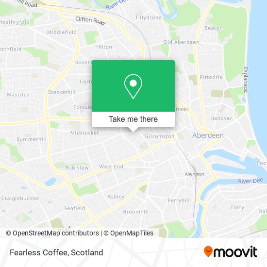 Fearless Coffee map