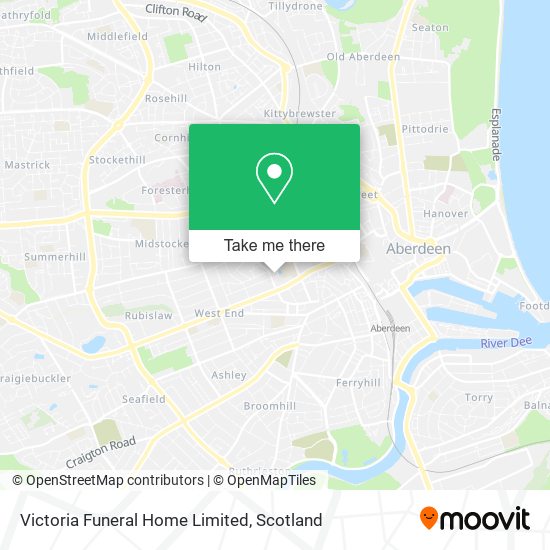 Victoria Funeral Home Limited map
