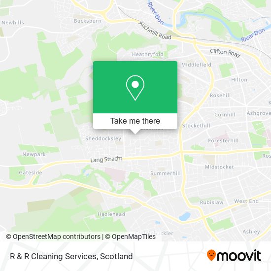 R & R Cleaning Services map