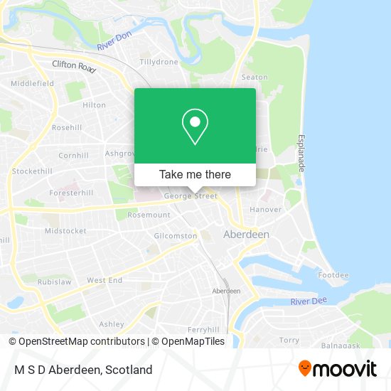 M S D Aberdeen map