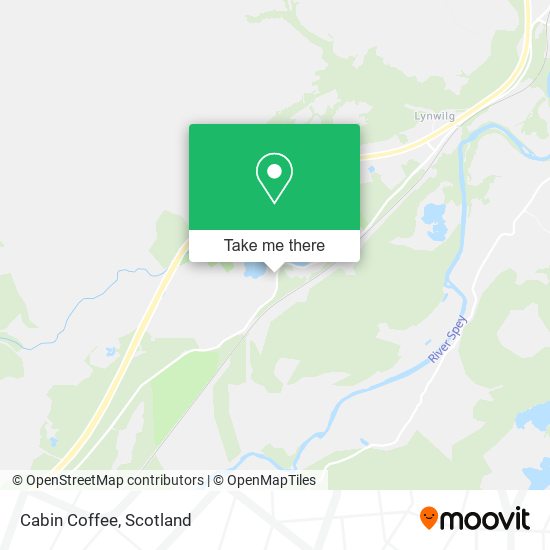 Cabin Coffee map