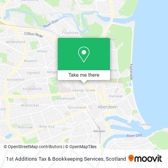 1st Additions Tax & Bookkeeping Services map