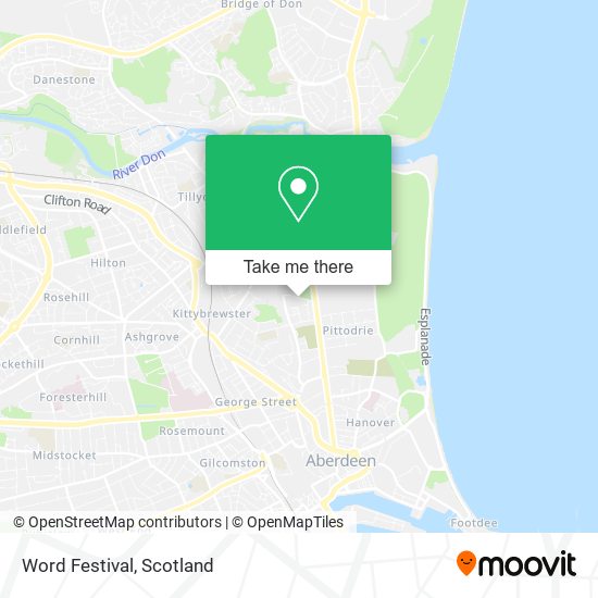Word Festival map