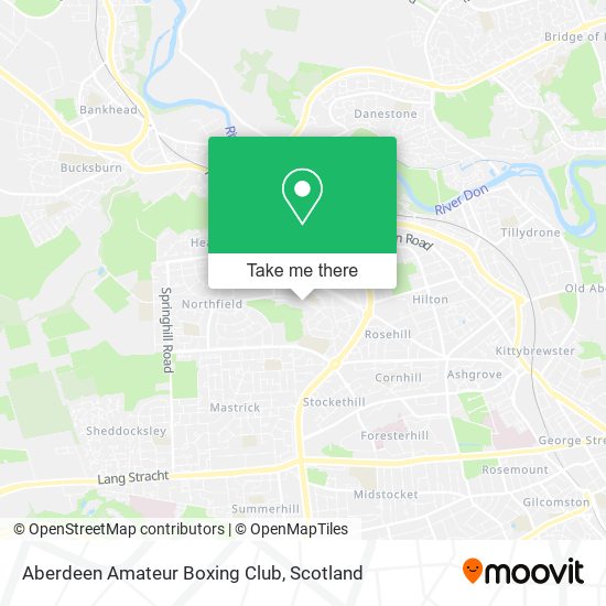 Aberdeen Amateur Boxing Club map