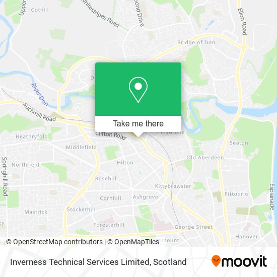 Inverness Technical Services Limited map