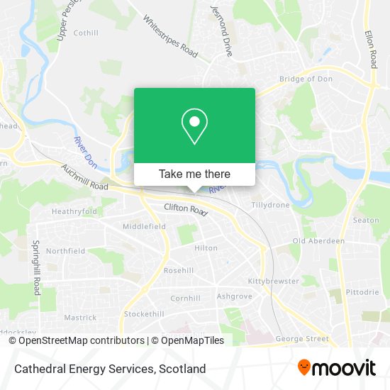 Cathedral Energy Services map